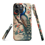 Cover iPhone Resistente – Compatibile con Ricarica Wireless – Design Pavone-Biiply