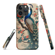 Cover iPhone Resistente – Compatibile con Ricarica Wireless – Design Pavone-Biiply