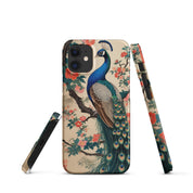 Cover iPhone Resistente – Compatibile con Ricarica Wireless – Design Pavone-Biiply
