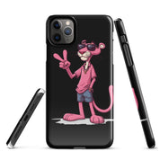 Cover iPhone Resistente – Compatibile con Ricarica Wireless – Design Pink Panter-Biiply
