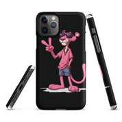 Cover iPhone Resistente – Compatibile con Ricarica Wireless – Design Pink Panter-Biiply
