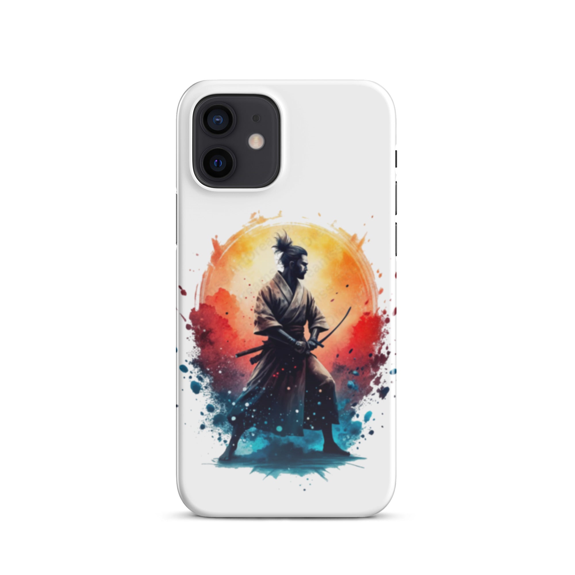 Cover iPhone Resistente – Compatibile con Ricarica Wireless – Design Samurai-Biiply