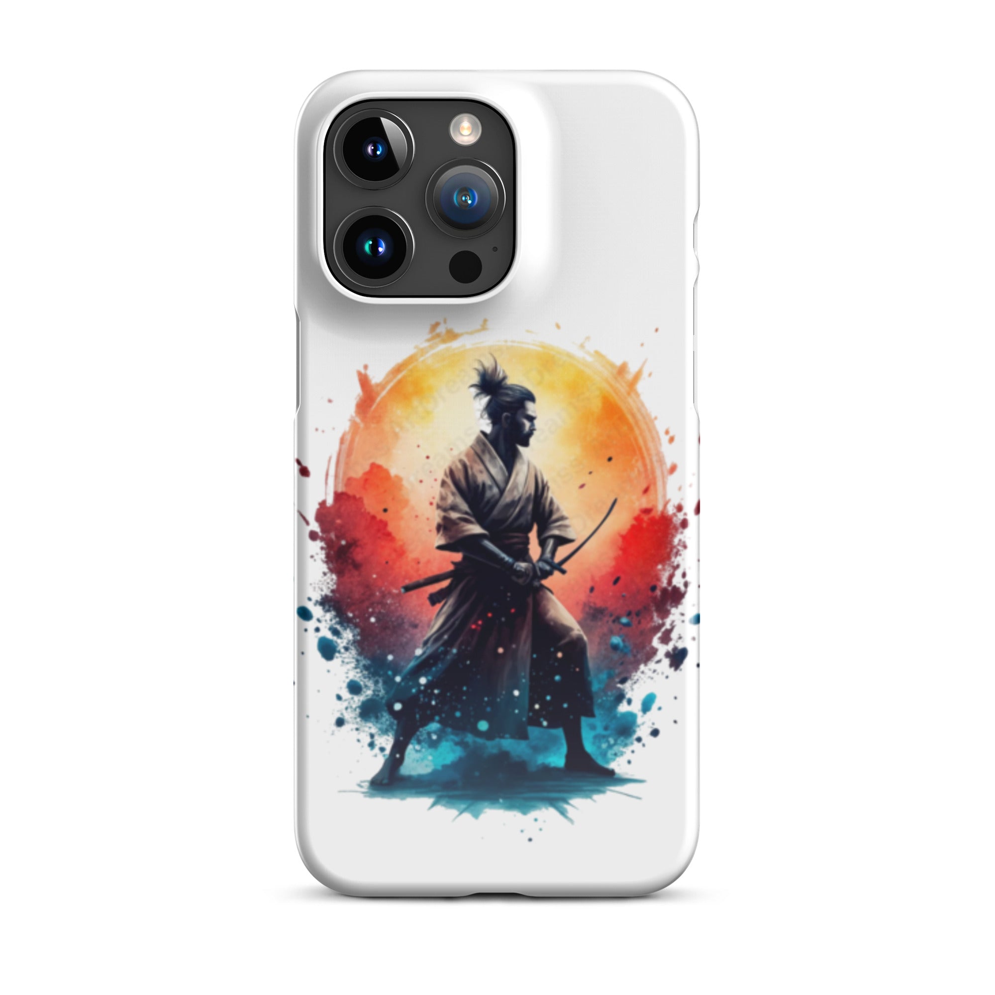 Cover iPhone Resistente – Compatibile con Ricarica Wireless – Design Samurai-Biiply