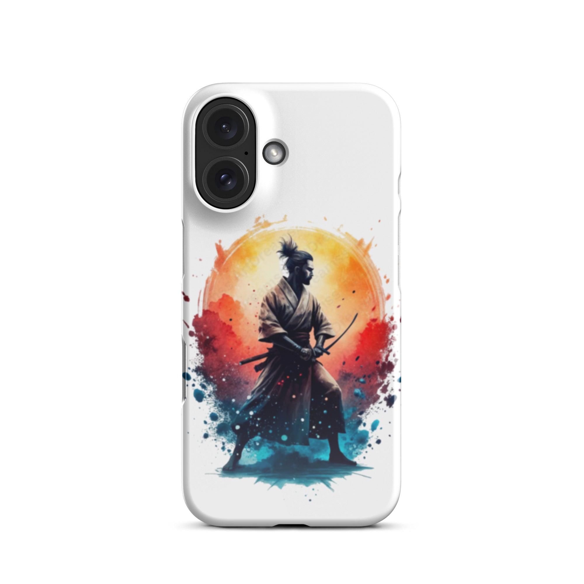 Cover iPhone Resistente – Compatibile con Ricarica Wireless – Design Samurai-Biiply
