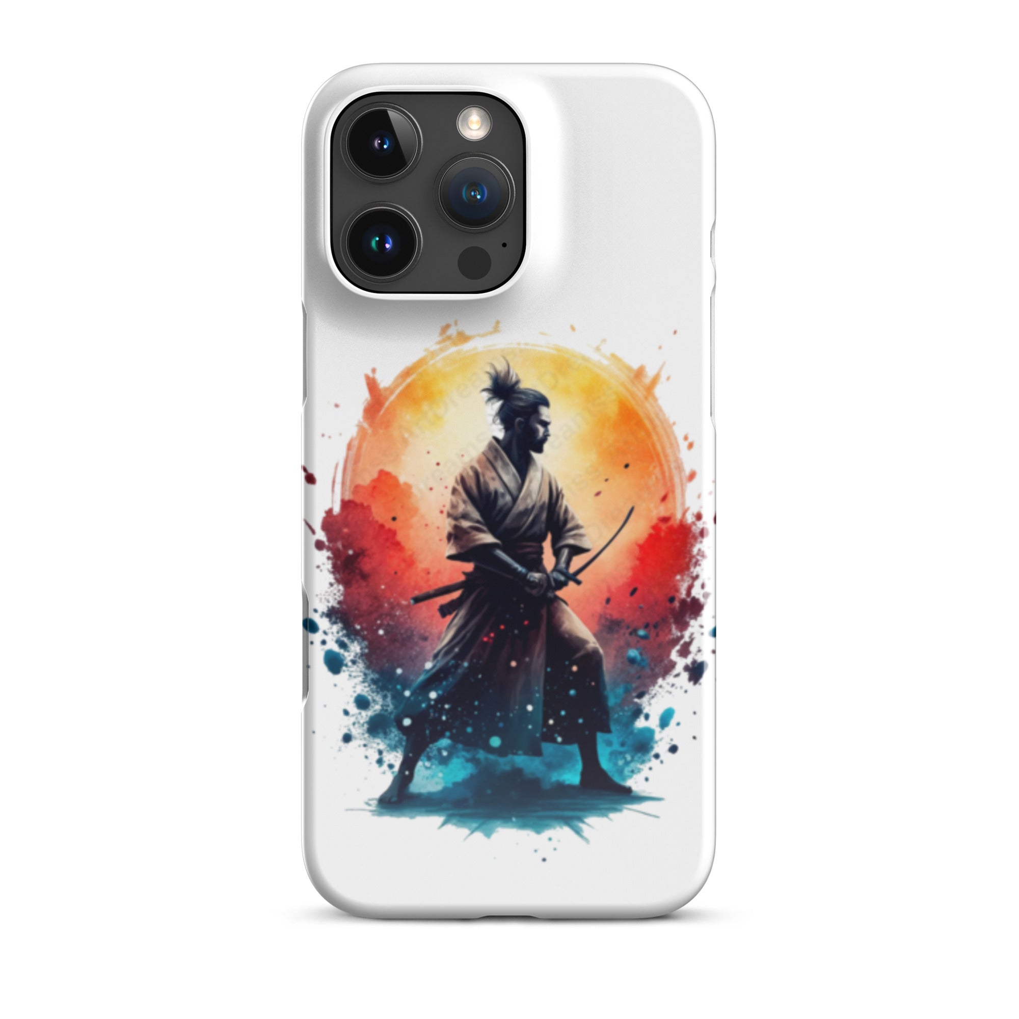 Cover iPhone Resistente – Compatibile con Ricarica Wireless – Design Samurai-Biiply