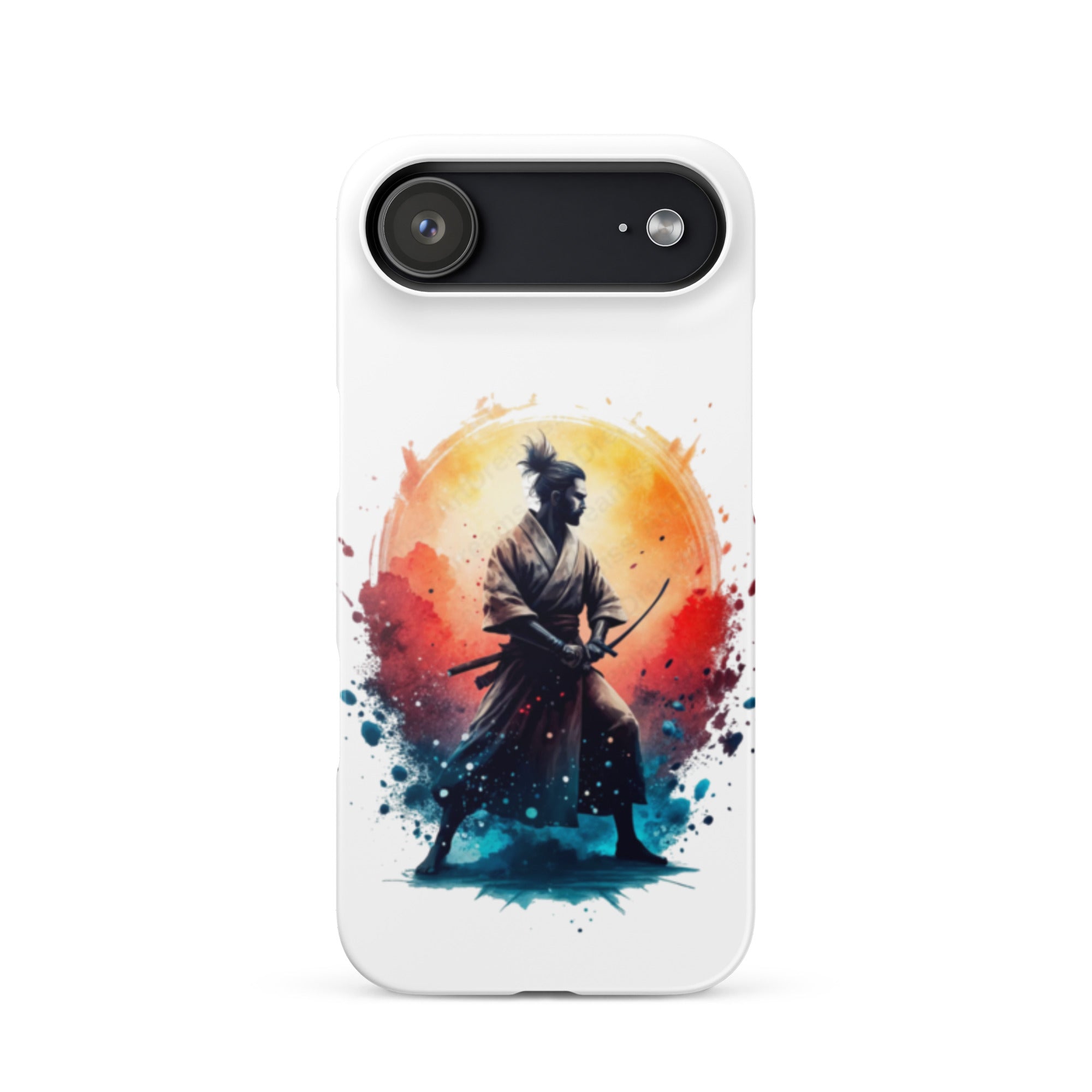 Cover iPhone Resistente – Compatibile con Ricarica Wireless – Design Samurai-Biiply