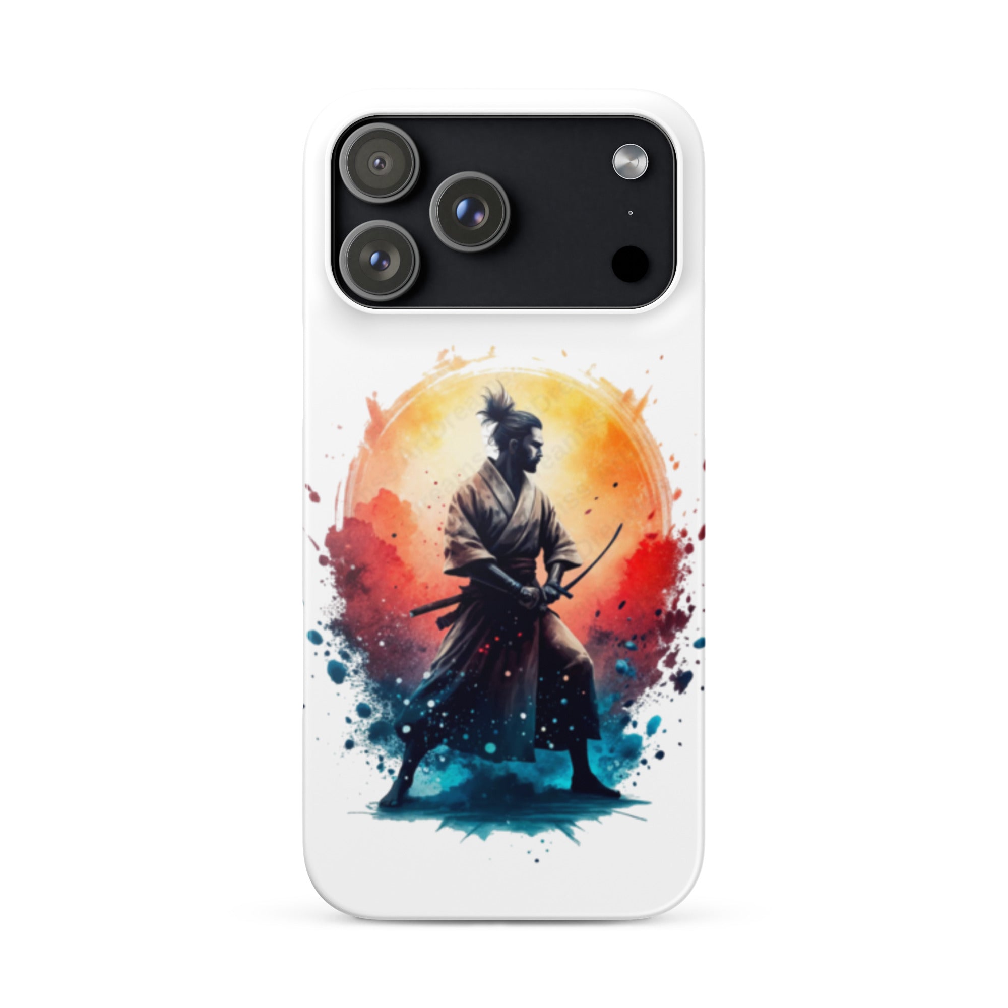 Cover iPhone Resistente – Compatibile con Ricarica Wireless – Design Samurai-Biiply