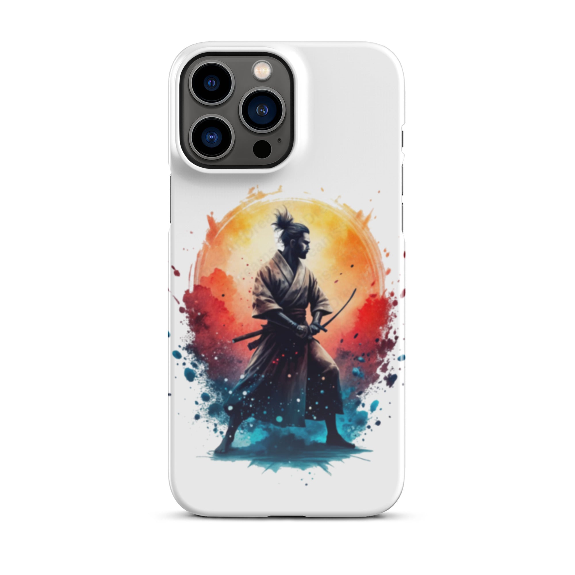 Cover iPhone Resistente – Compatibile con Ricarica Wireless – Design Samurai-Biiply