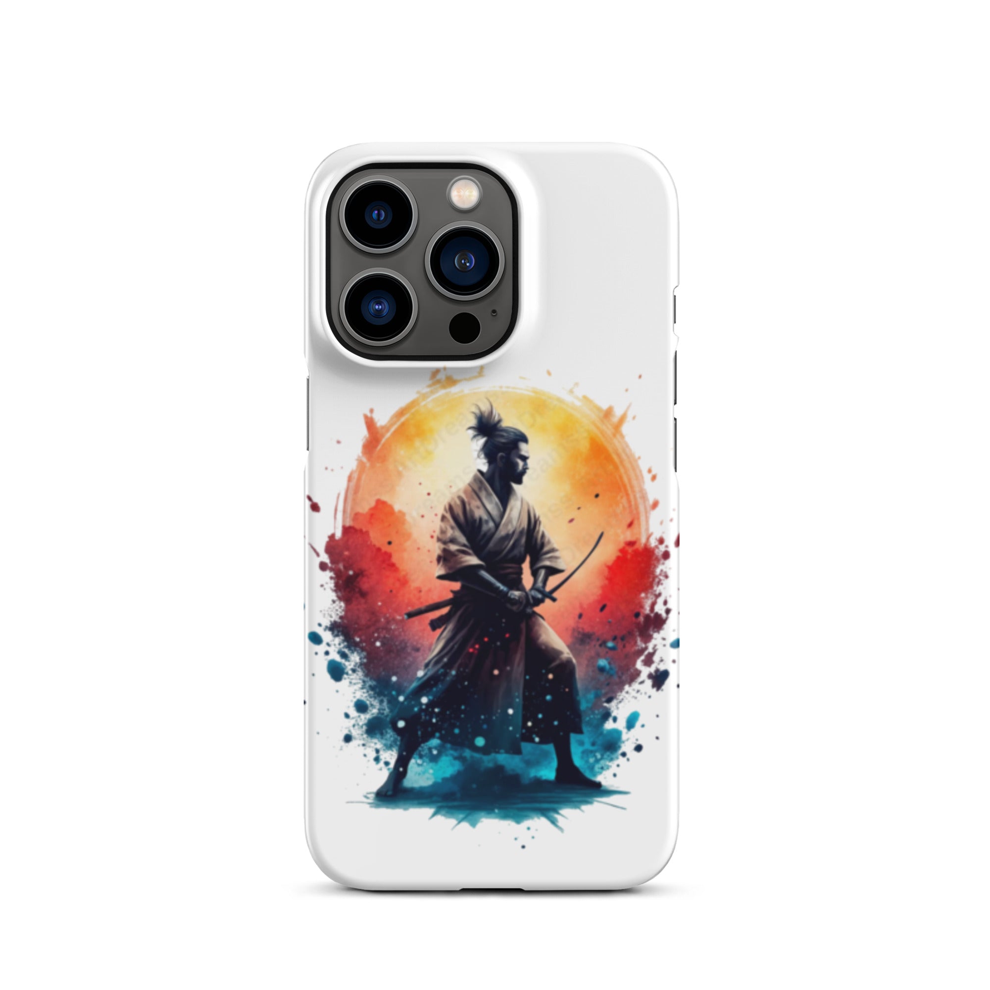 Cover iPhone Resistente – Compatibile con Ricarica Wireless – Design Samurai-Biiply
