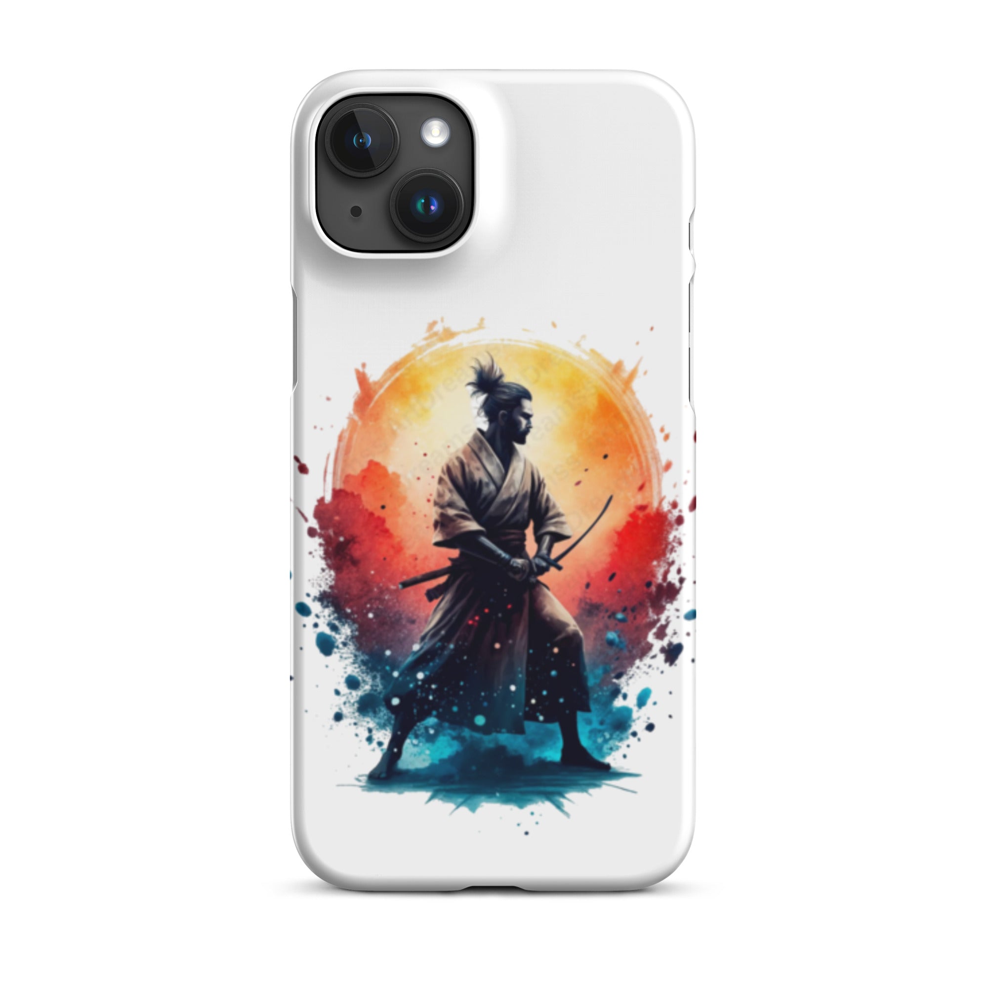 Cover iPhone Resistente – Compatibile con Ricarica Wireless – Design Samurai-Biiply