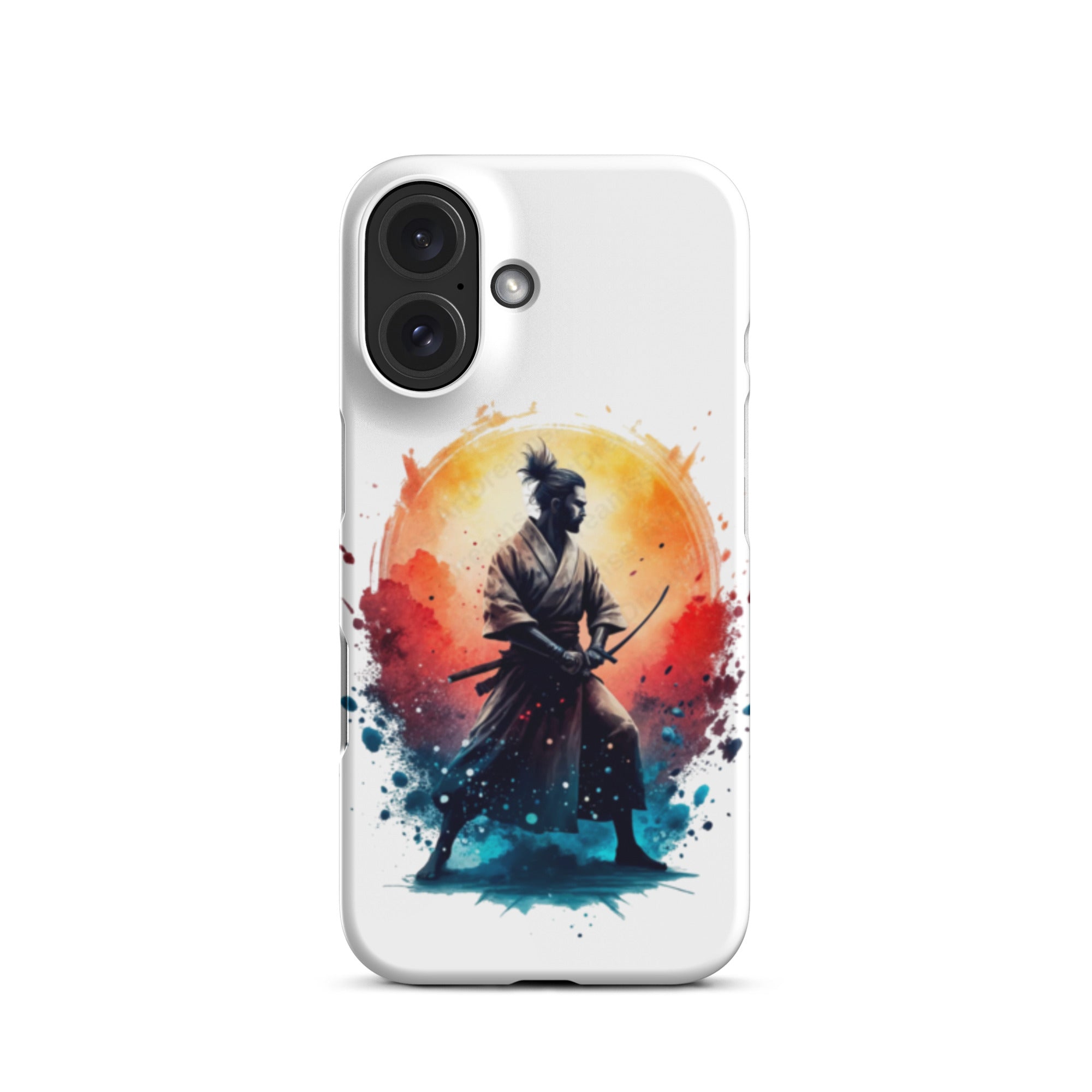 Cover iPhone Resistente – Compatibile con Ricarica Wireless – Design Samurai-Biiply