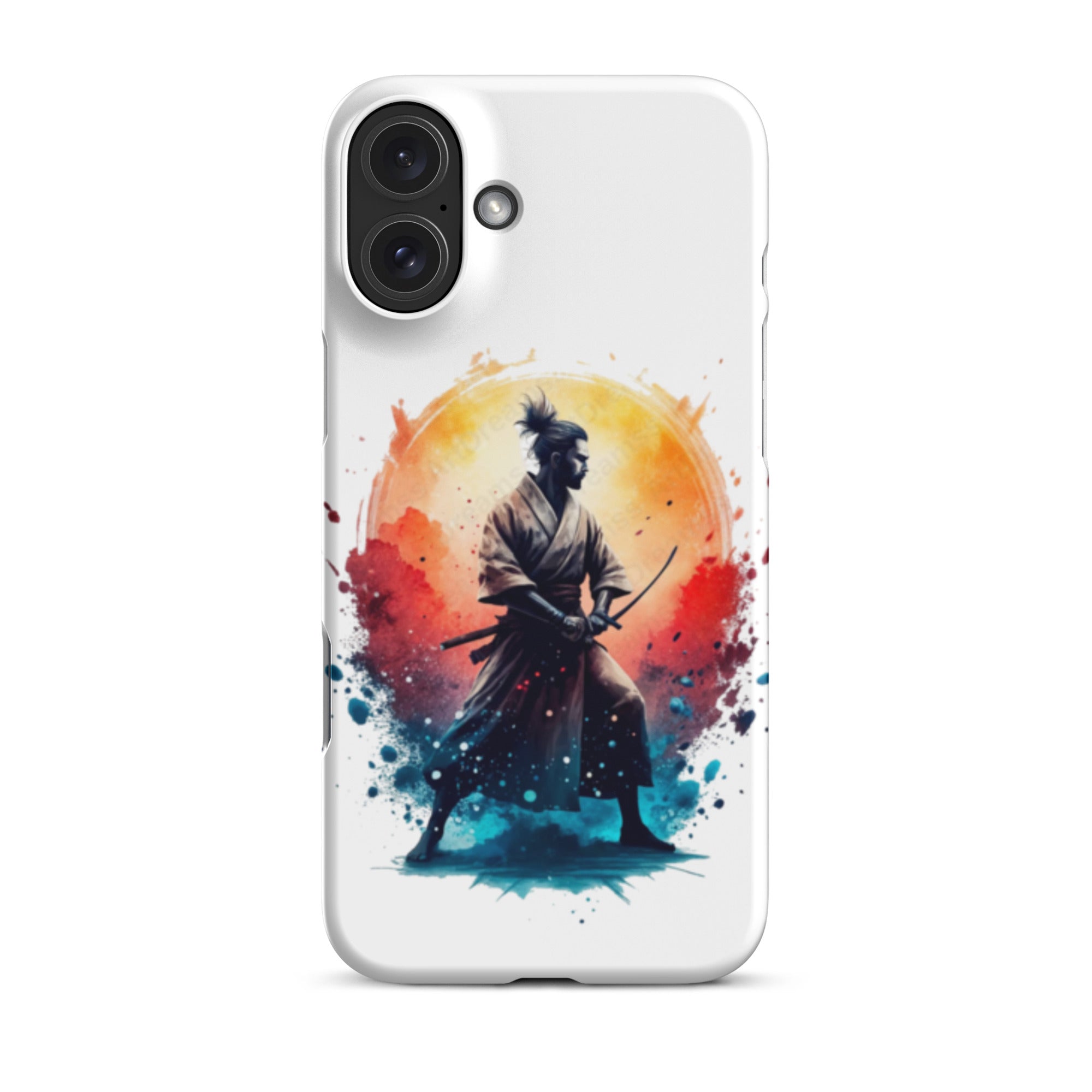 Cover iPhone Resistente – Compatibile con Ricarica Wireless – Design Samurai-Biiply