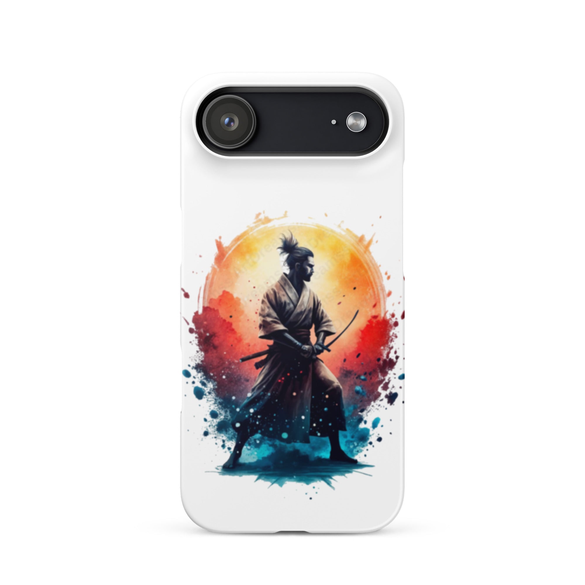 Cover iPhone Resistente – Compatibile con Ricarica Wireless – Design Samurai-Biiply
