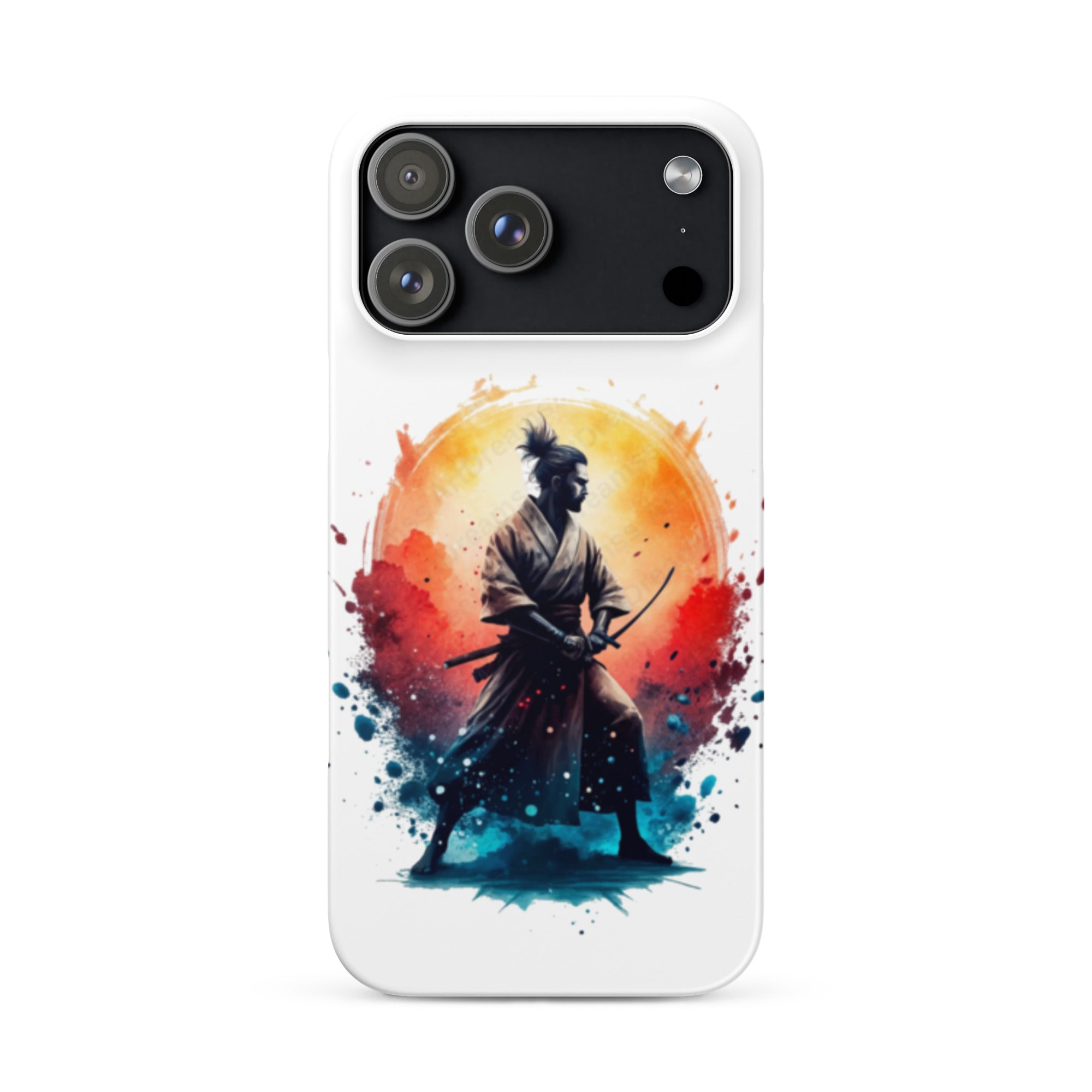 Cover iPhone Resistente – Compatibile con Ricarica Wireless – Design Samurai-Biiply