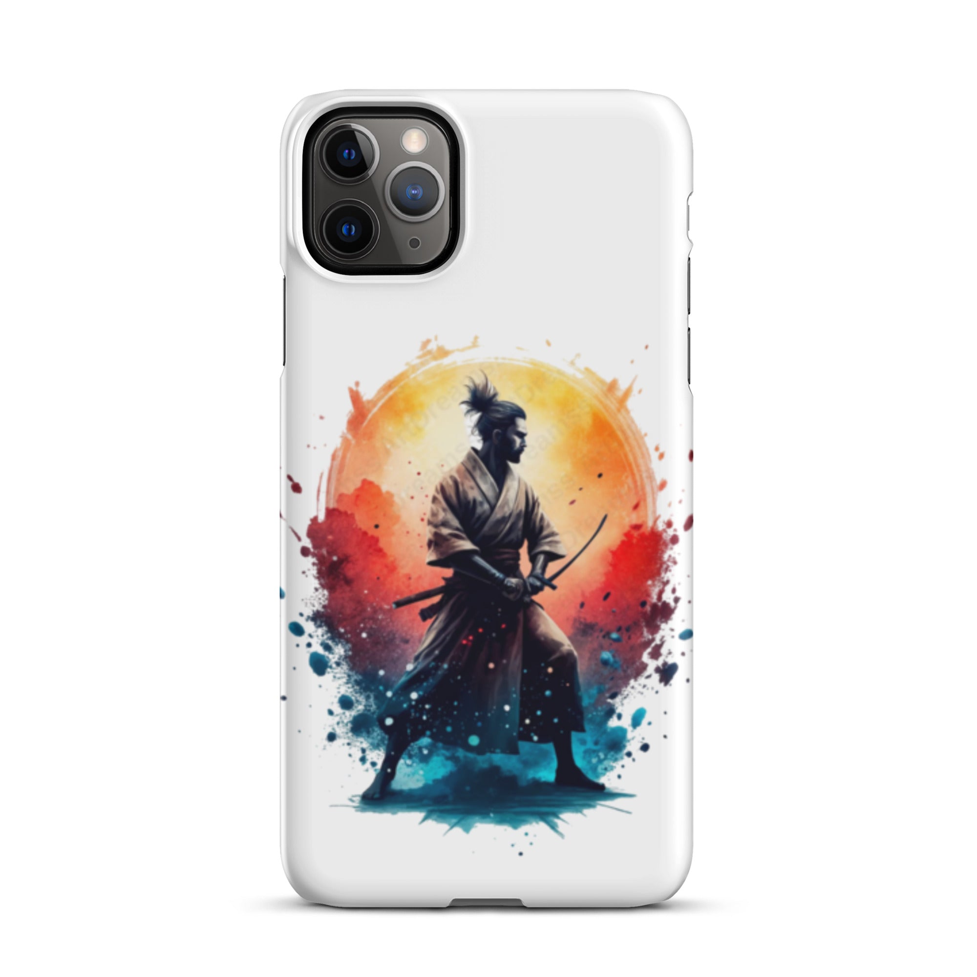 Cover iPhone Resistente – Compatibile con Ricarica Wireless – Design Samurai-Biiply