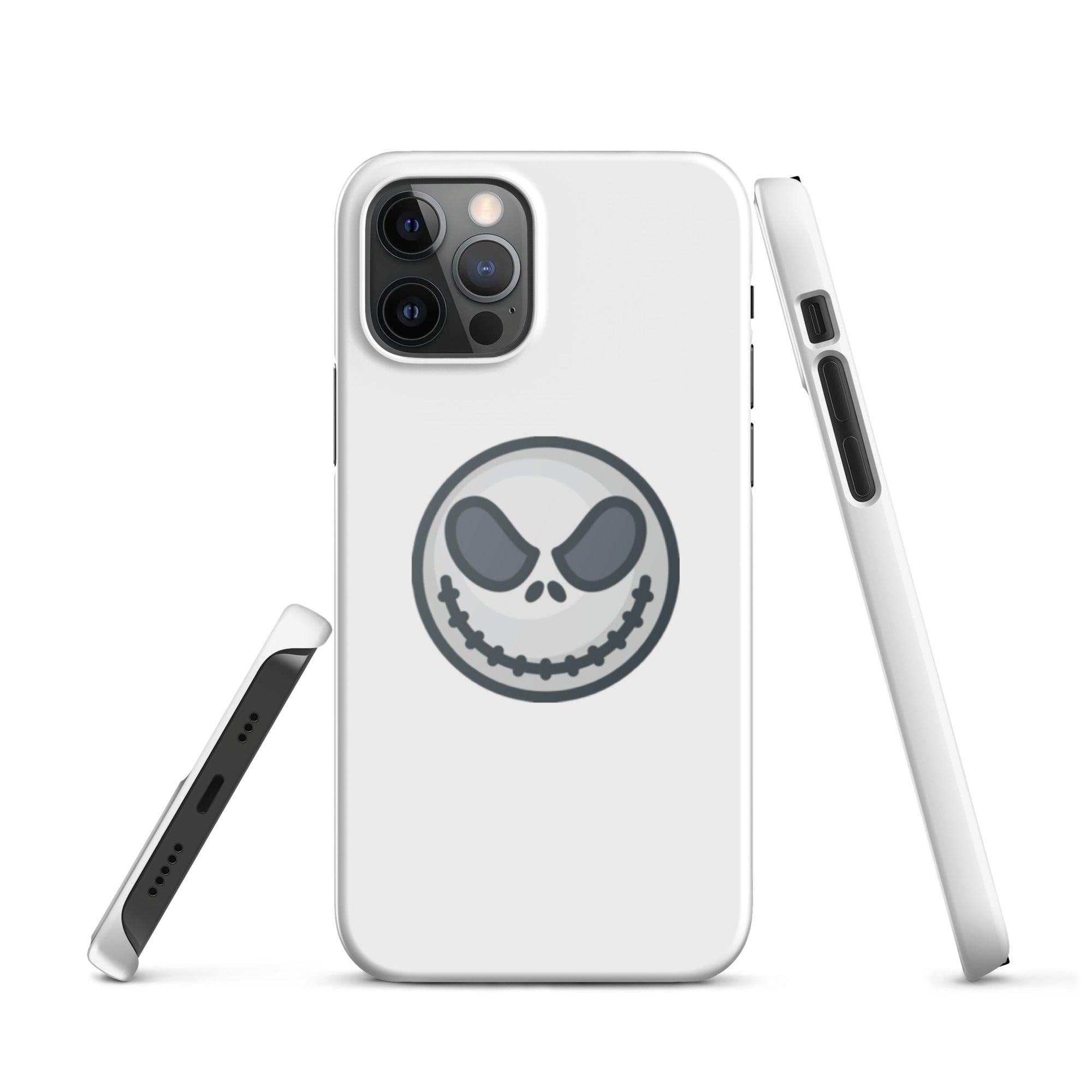 Cover iPhone Resistente – Compatibile con Ricarica Wireless – Design Smile Halloween-Biiply