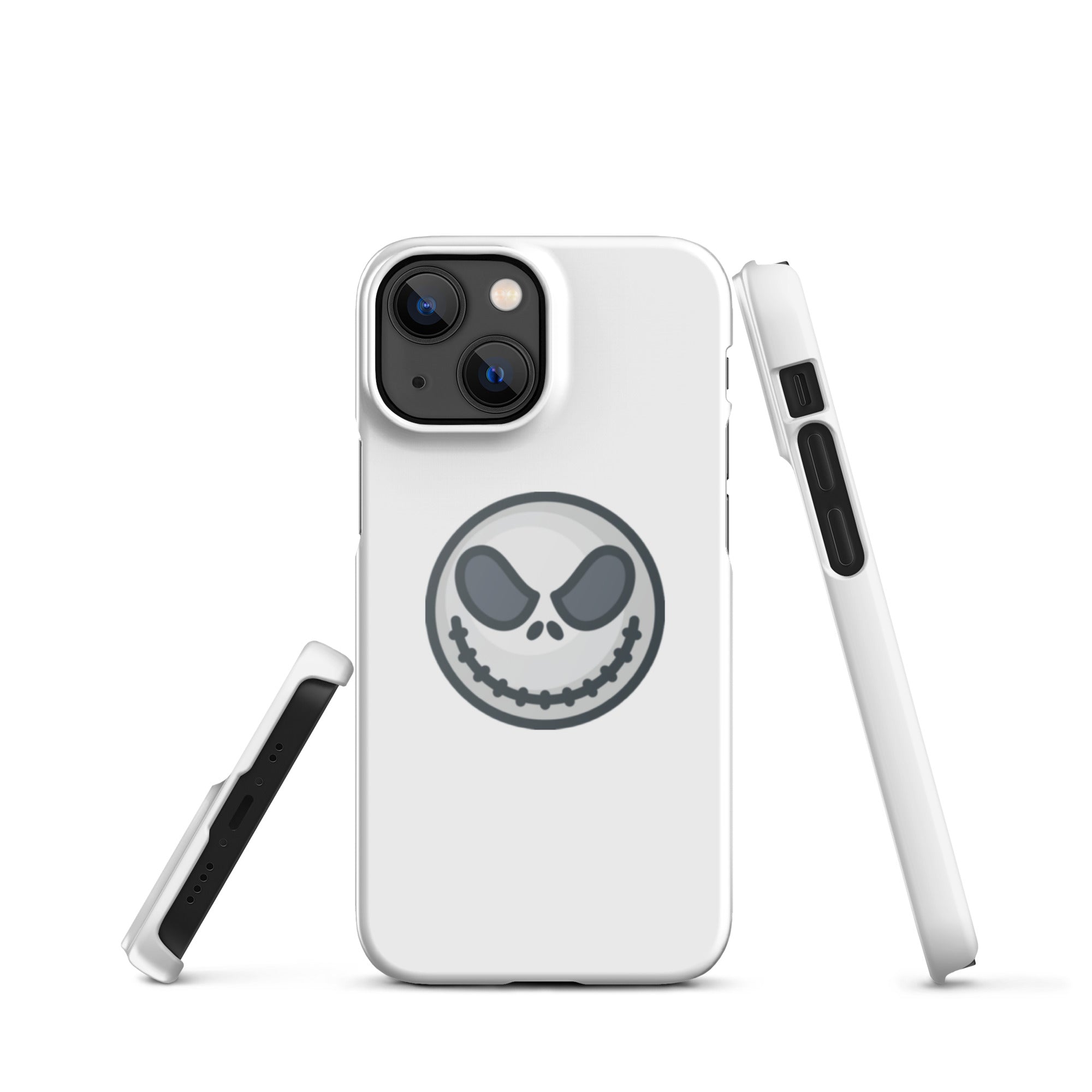 Cover iPhone Resistente – Compatibile con Ricarica Wireless – Design Smile Halloween-Biiply