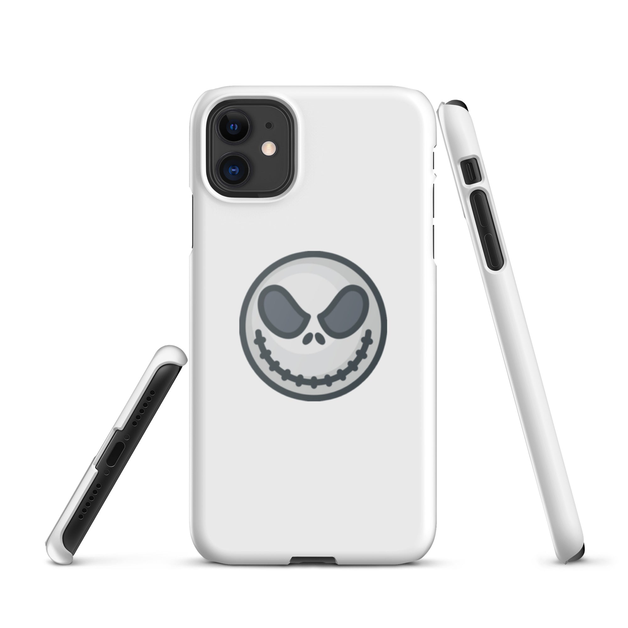 Cover iPhone Resistente – Compatibile con Ricarica Wireless – Design Smile Halloween-Biiply
