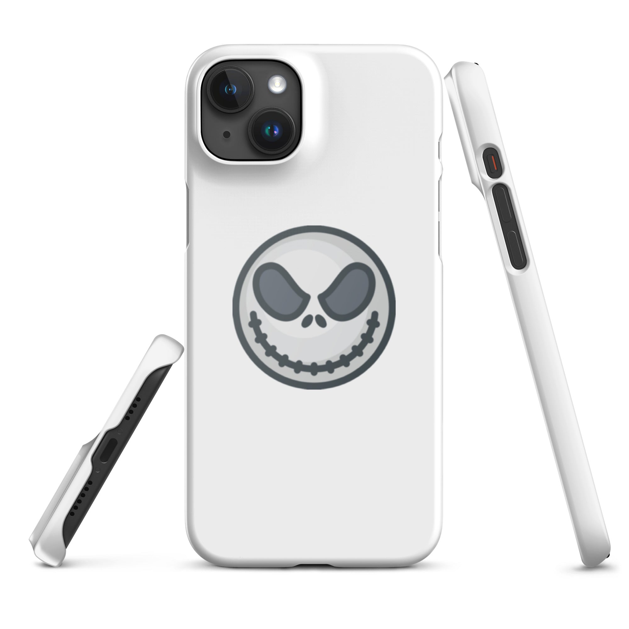 Cover iPhone Resistente – Compatibile con Ricarica Wireless – Design Smile Halloween-Biiply