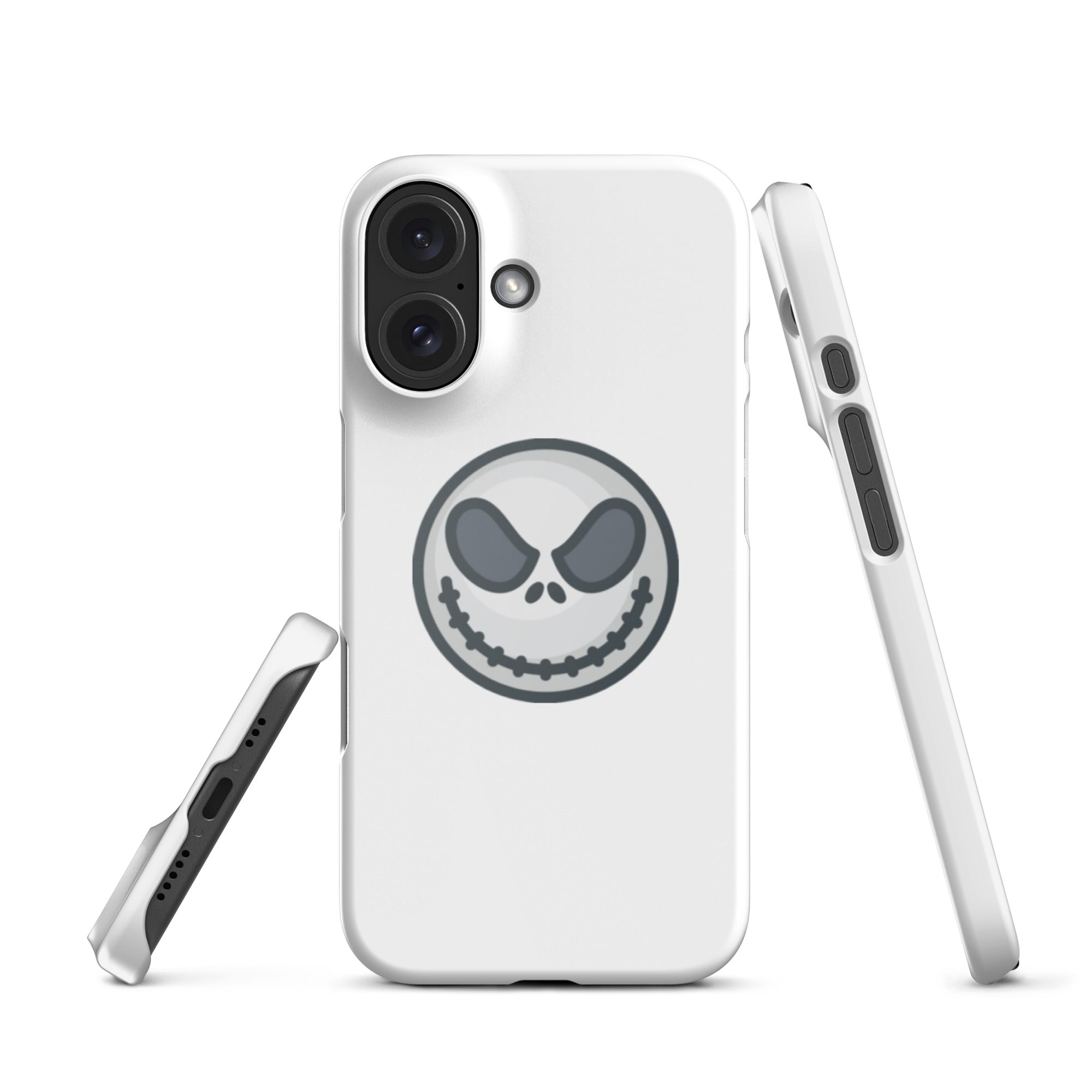 Cover iPhone Resistente – Compatibile con Ricarica Wireless – Design Smile Halloween-Biiply