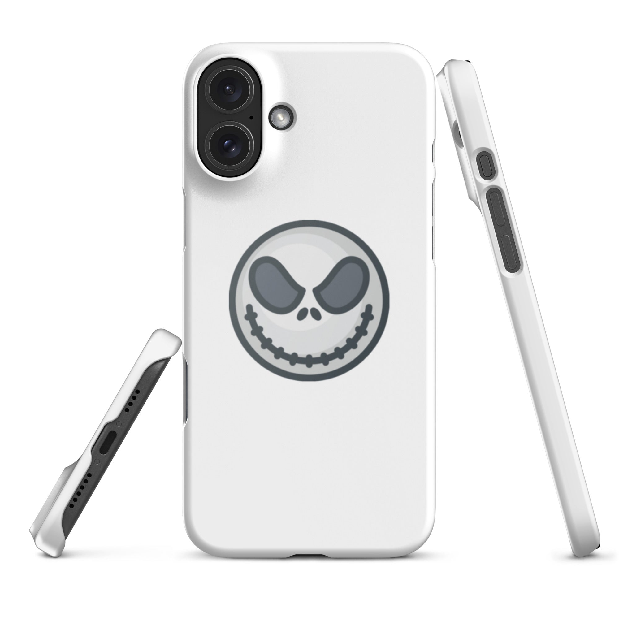 Cover iPhone Resistente – Compatibile con Ricarica Wireless – Design Smile Halloween-Biiply