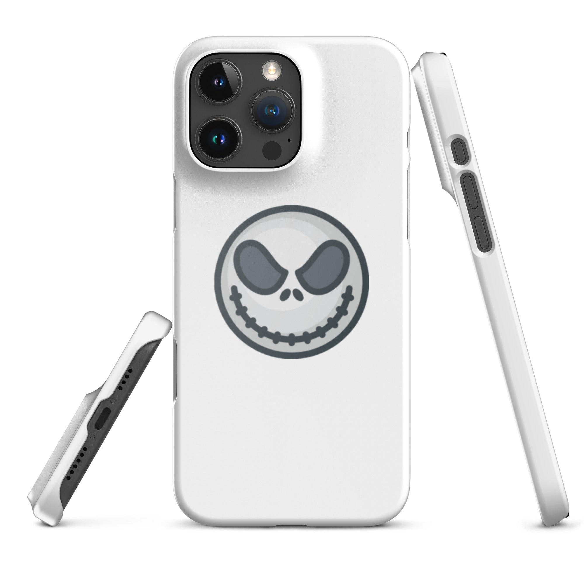 Cover iPhone Resistente – Compatibile con Ricarica Wireless – Design Smile Halloween-Biiply