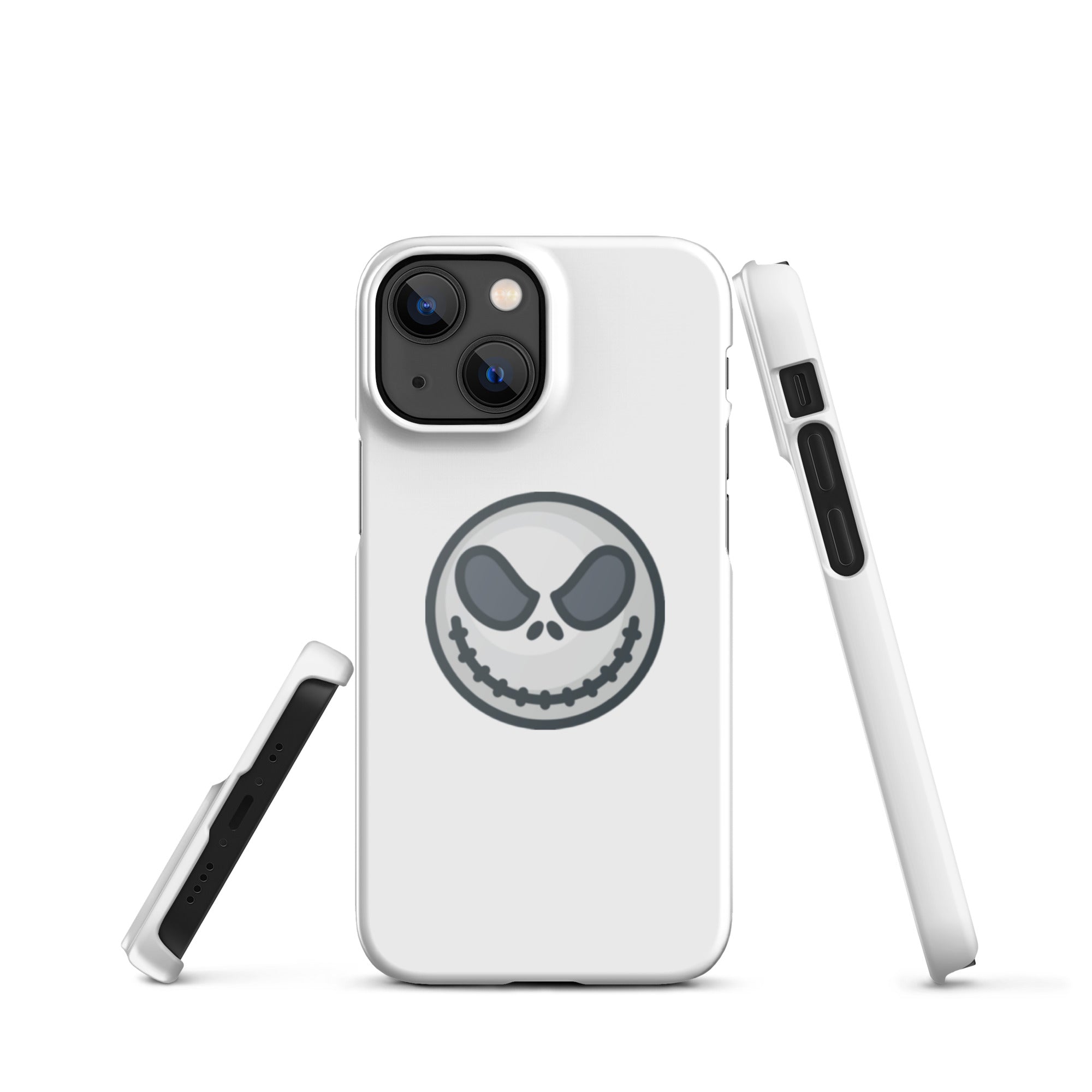 Cover iPhone Resistente – Compatibile con Ricarica Wireless – Design Smile Halloween-Biiply