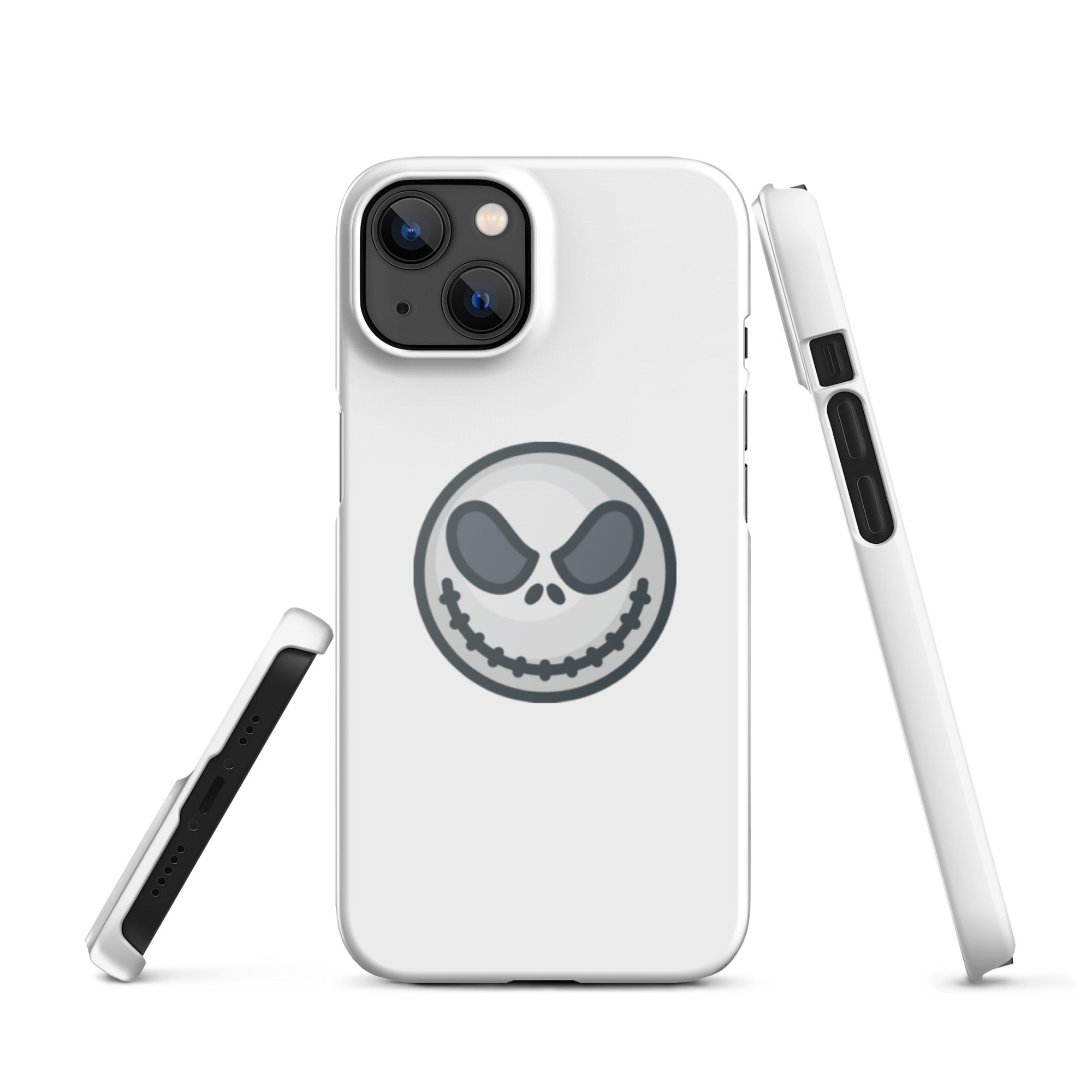 Cover iPhone Resistente – Compatibile con Ricarica Wireless – Design Smile Halloween-Biiply