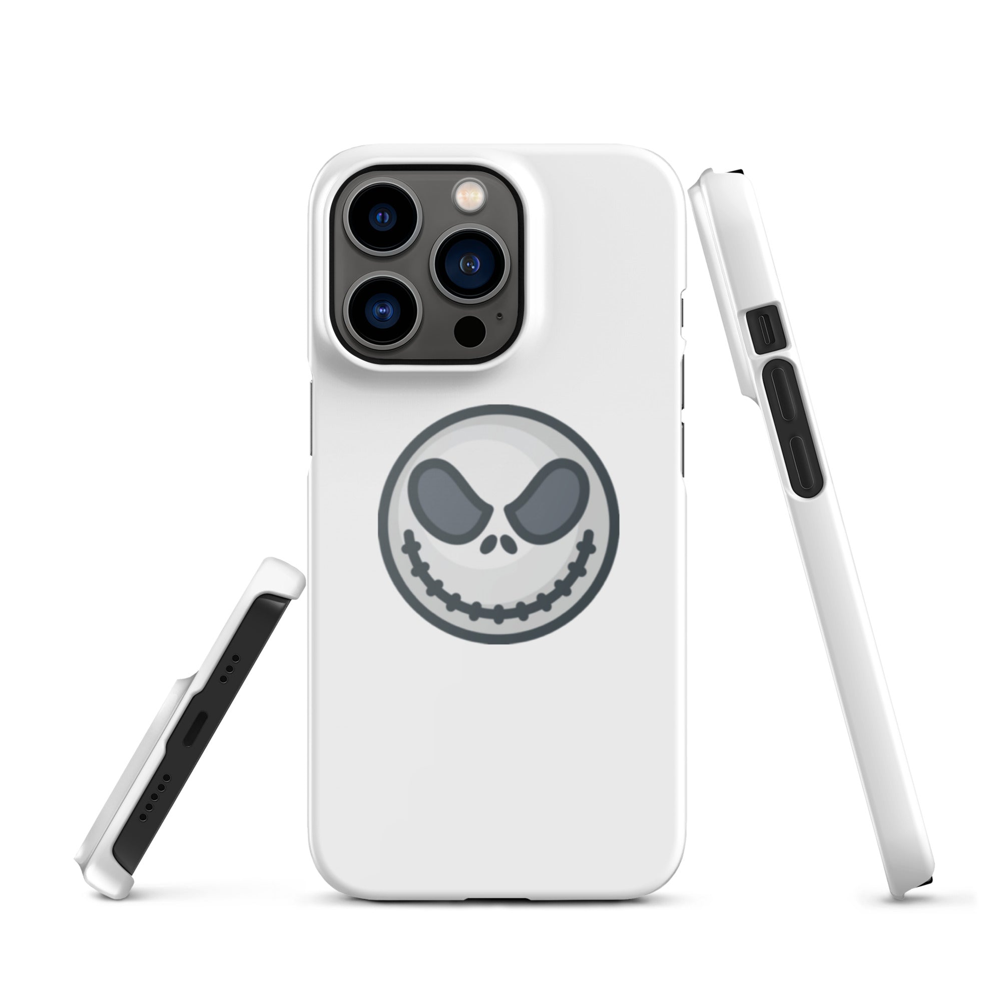 Cover iPhone Resistente – Compatibile con Ricarica Wireless – Design Smile Halloween-Biiply