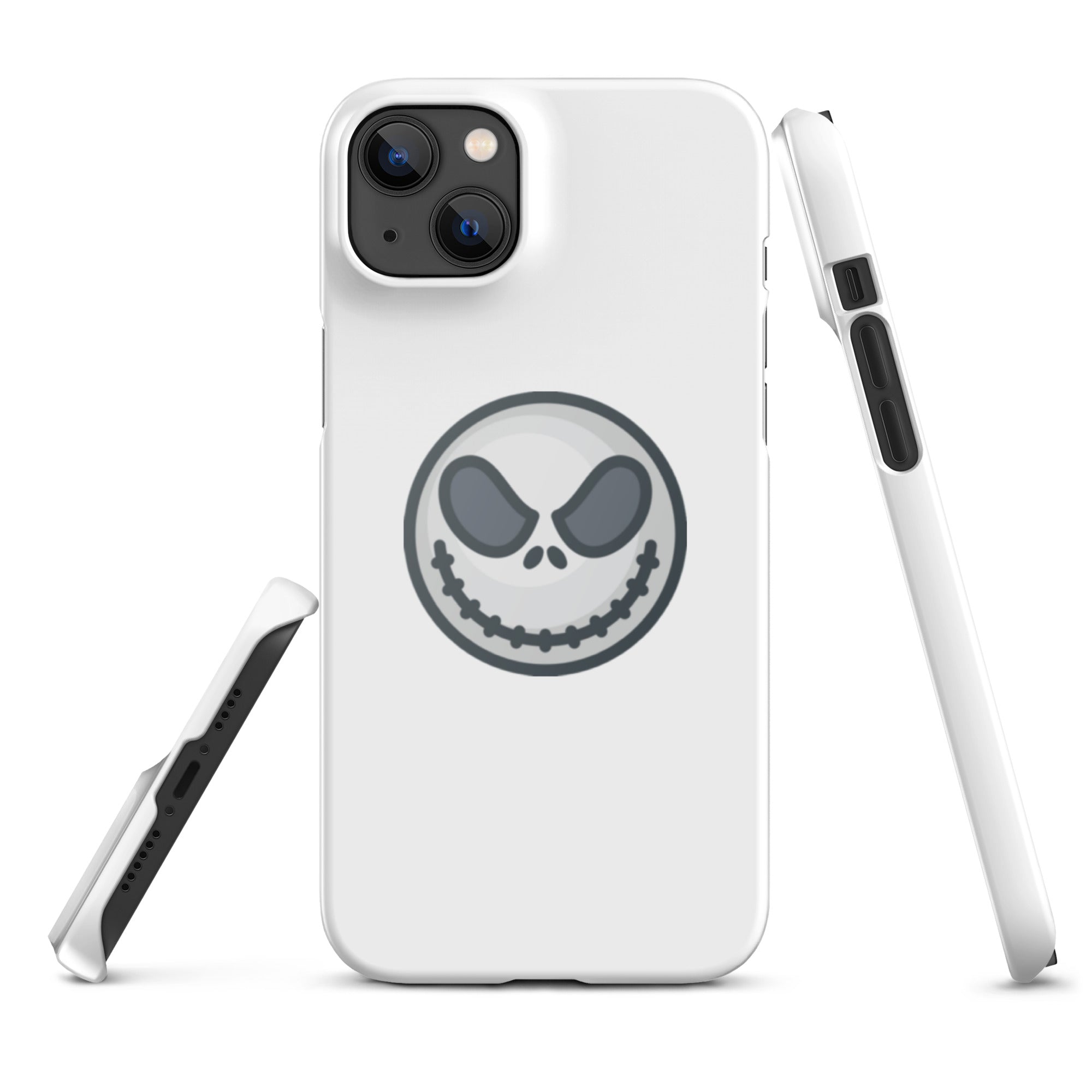 Cover iPhone Resistente – Compatibile con Ricarica Wireless – Design Smile Halloween-Biiply