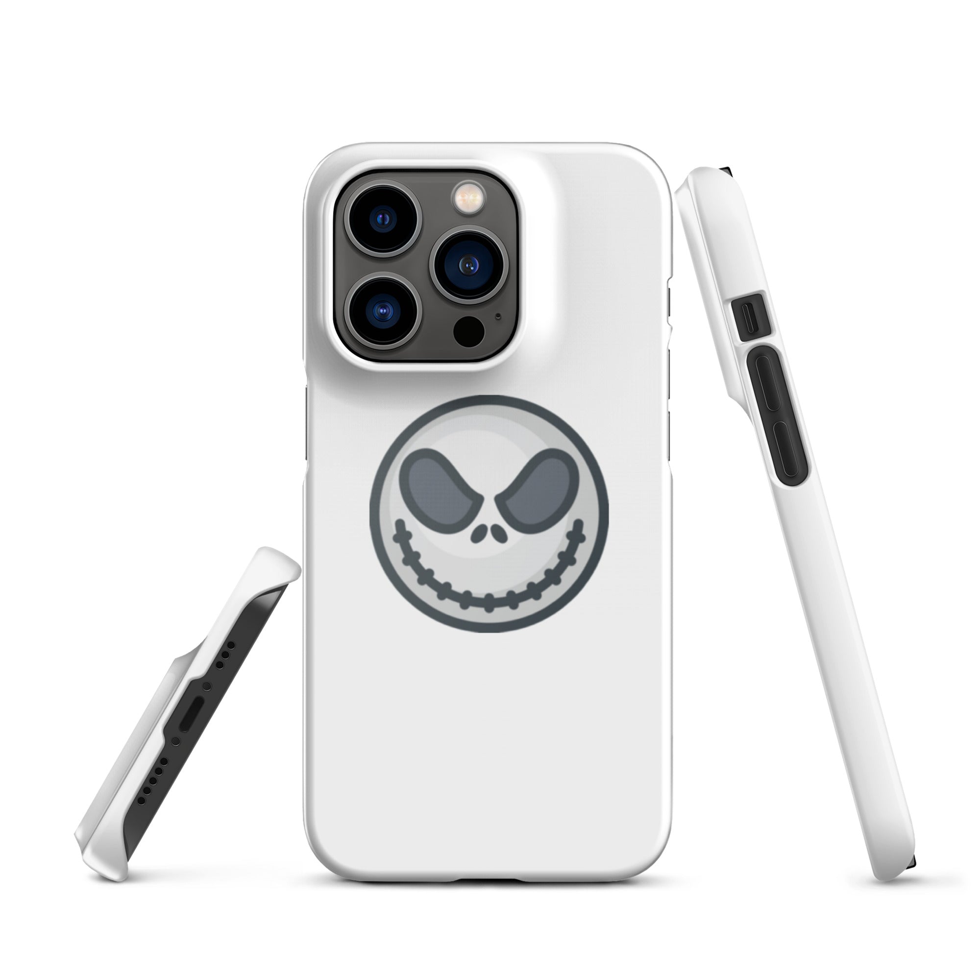 Cover iPhone Resistente – Compatibile con Ricarica Wireless – Design Smile Halloween-Biiply
