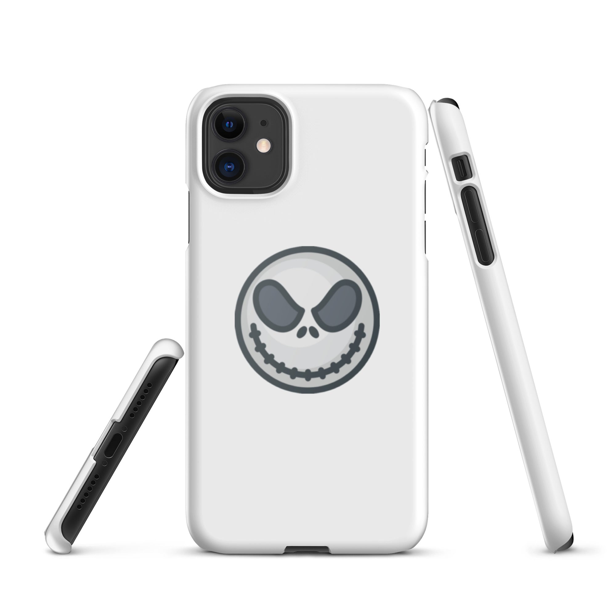 Cover iPhone Resistente – Compatibile con Ricarica Wireless – Design Smile Halloween-Biiply