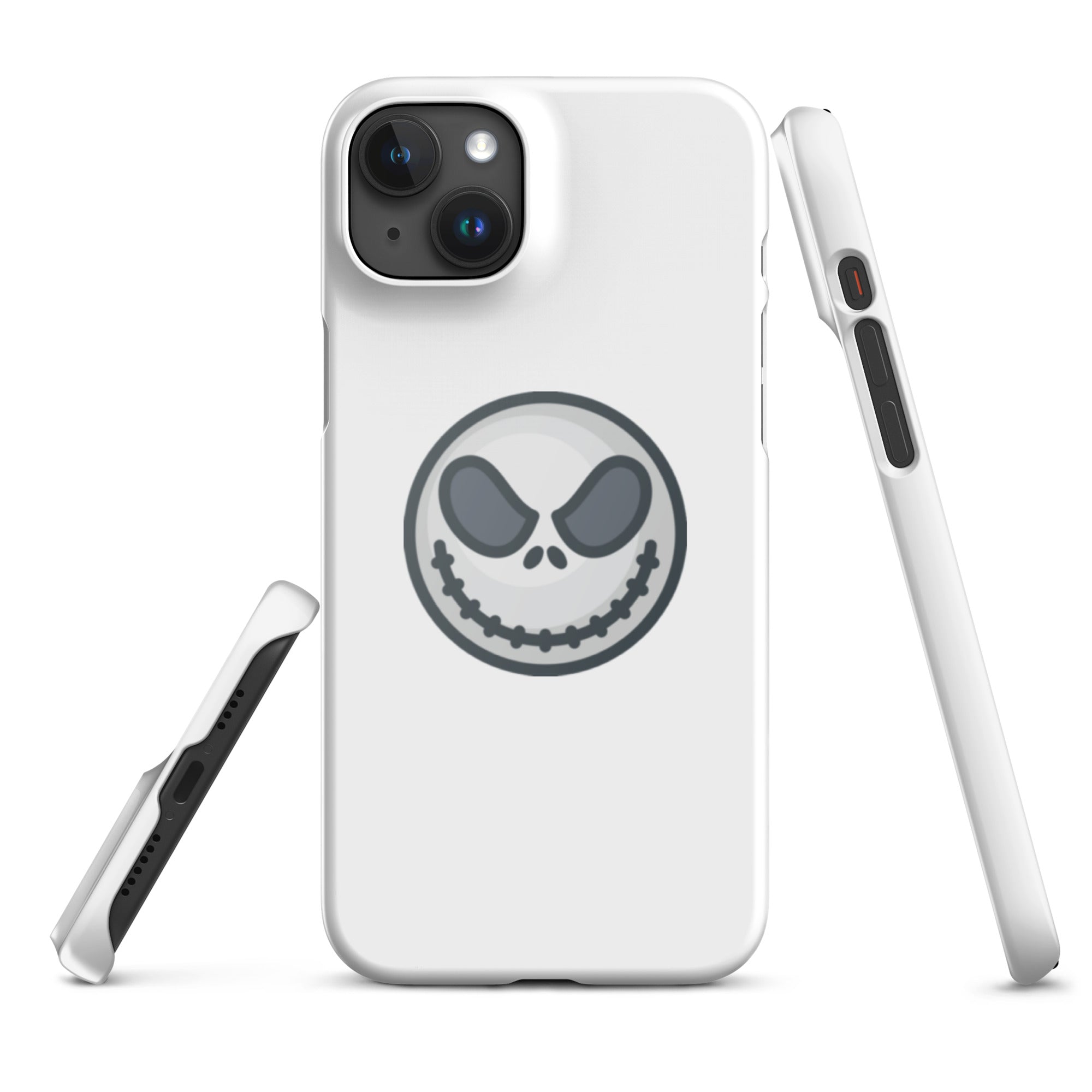 Cover iPhone Resistente – Compatibile con Ricarica Wireless – Design Smile Halloween-Biiply