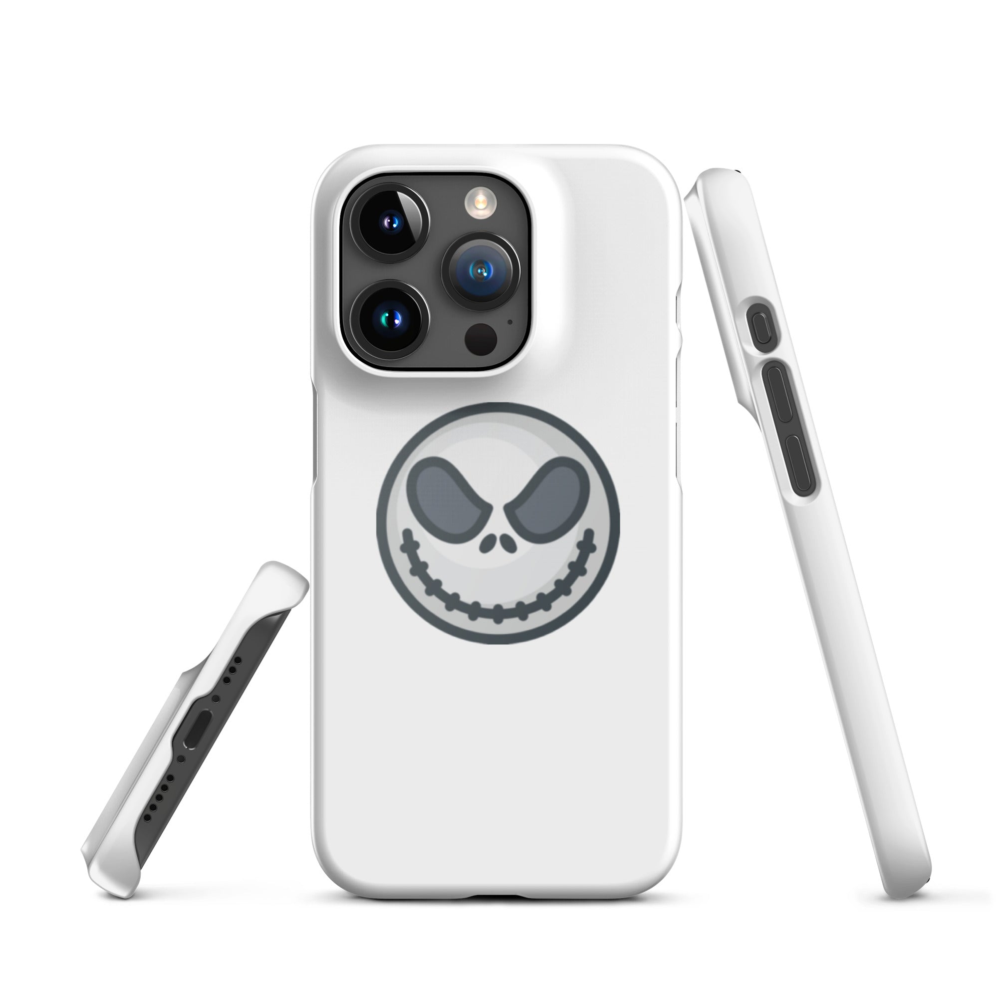 Cover iPhone Resistente – Compatibile con Ricarica Wireless – Design Smile Halloween-Biiply