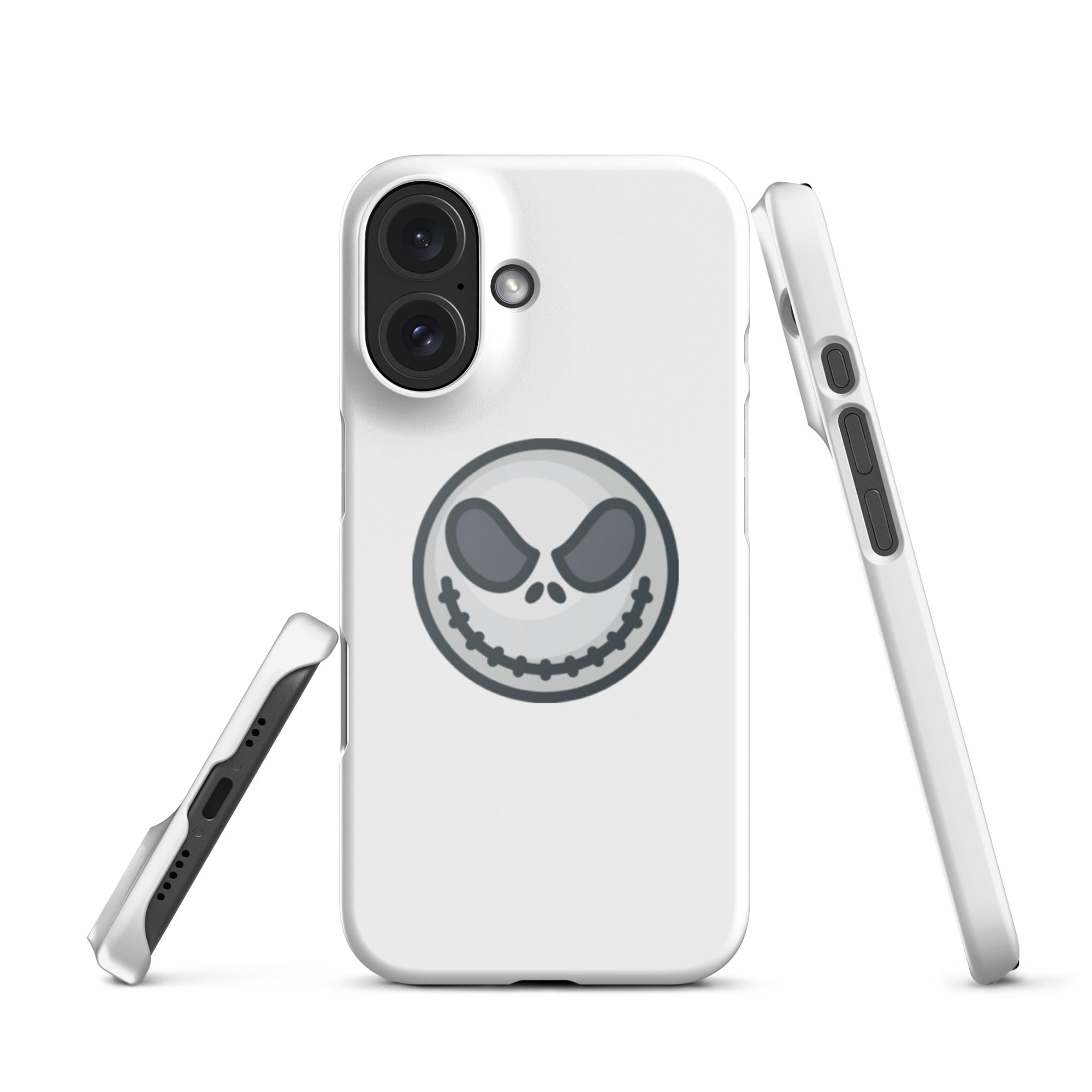 Cover iPhone Resistente – Compatibile con Ricarica Wireless – Design Smile Halloween-Biiply