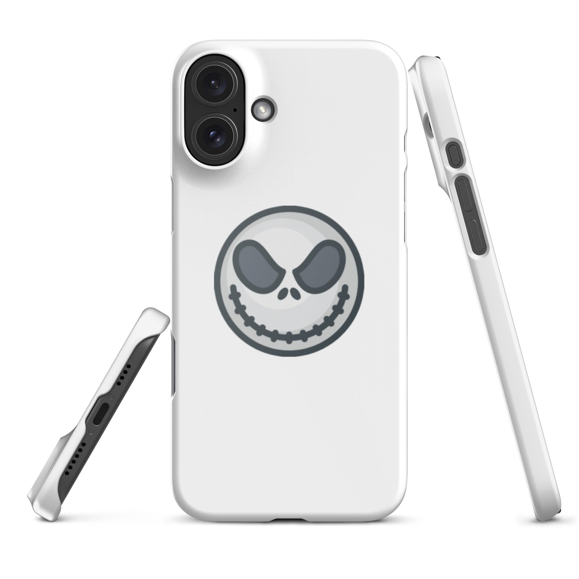 Cover iPhone Resistente – Compatibile con Ricarica Wireless – Design Smile Halloween-Biiply