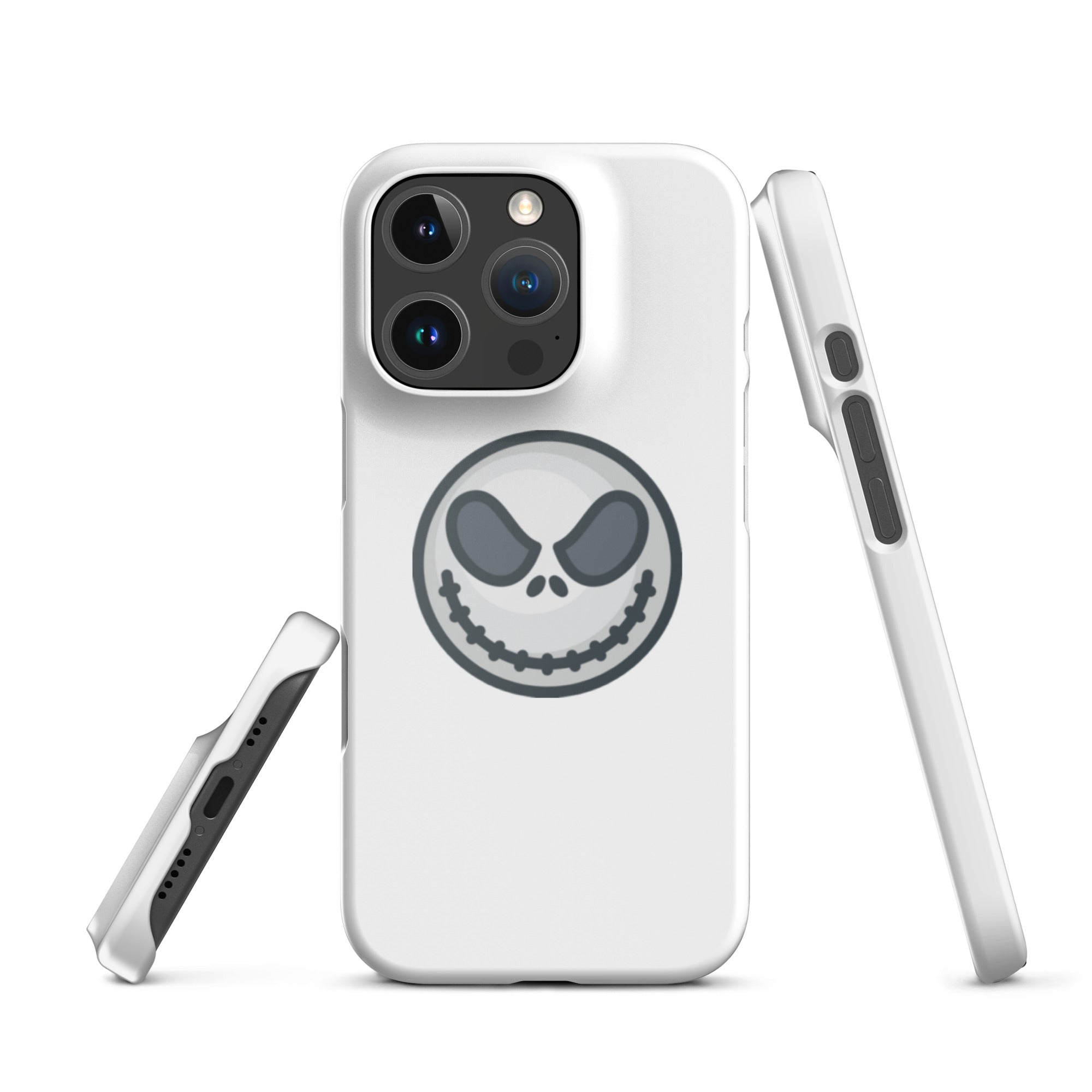 Cover iPhone Resistente – Compatibile con Ricarica Wireless – Design Smile Halloween-Biiply