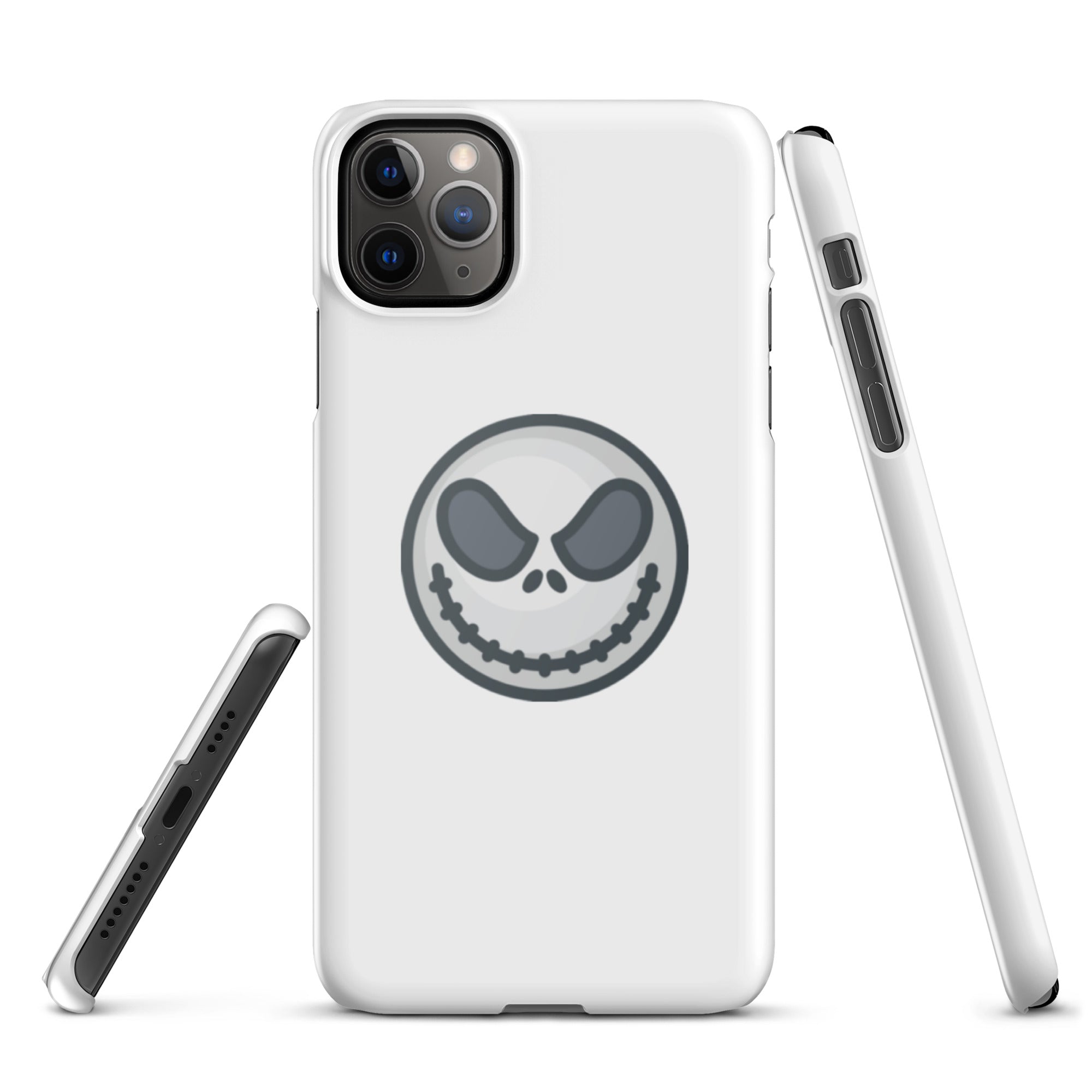 Cover iPhone Resistente – Compatibile con Ricarica Wireless – Design Smile Halloween-Biiply
