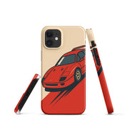 Cover iPhone Resistente – Compatibile con Ricarica Wireless – Design Tessa Rossa-Biiply