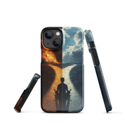 Cover iPhone Resistente – Compatibile con Ricarica Wireless – Design The origin choice-Biiply