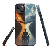Cover iPhone Resistente – Compatibile con Ricarica Wireless – Design The origin choice-Biiply