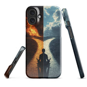 Cover iPhone Resistente – Compatibile con Ricarica Wireless – Design The origin choice-Biiply