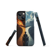 Cover iPhone Resistente – Compatibile con Ricarica Wireless – Design The origin choice-Biiply