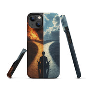 Cover iPhone Resistente – Compatibile con Ricarica Wireless – Design The origin choice-Biiply