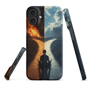 Cover iPhone Resistente – Compatibile con Ricarica Wireless – Design The origin choice-Biiply