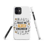 Cover iPhone Resistente – Compatibile con Ricarica Wireless – Design Trust Me i'm an engineer-Biiply