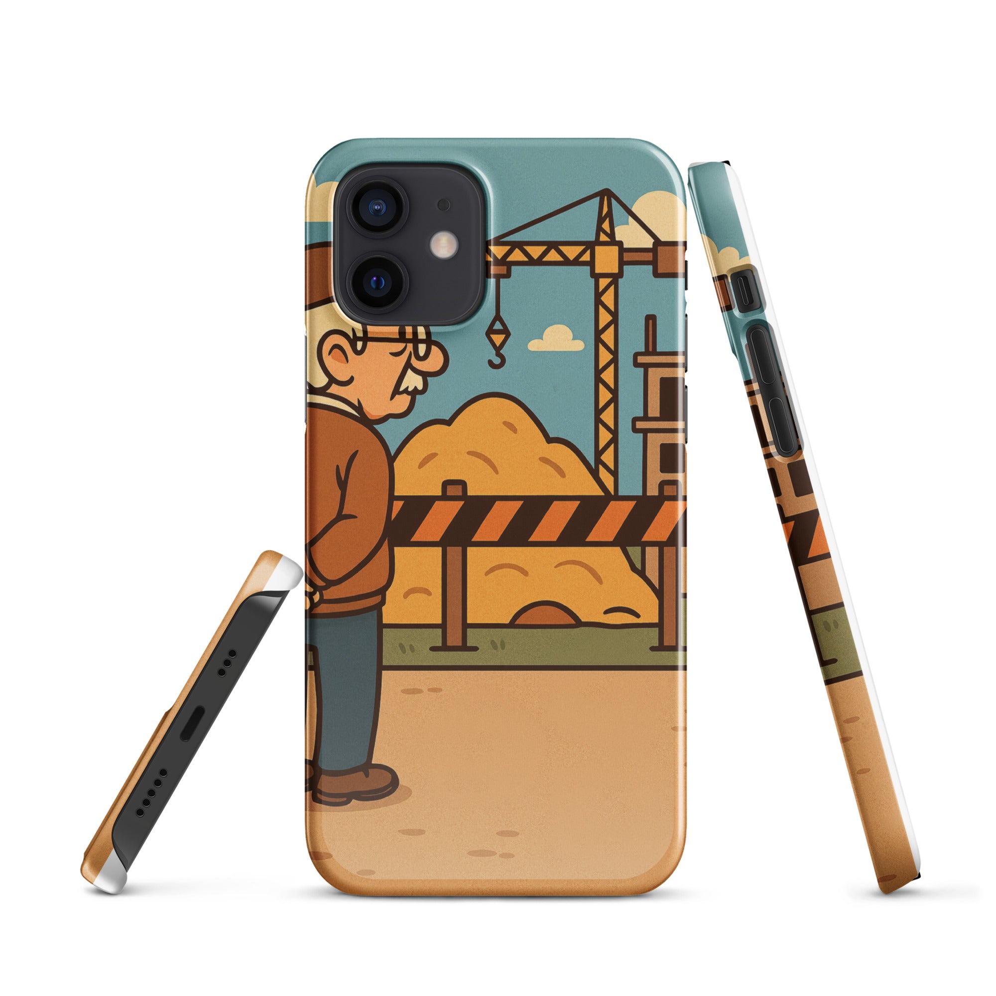 Cover iPhone Resistente – Compatibile con Ricarica Wireless – Design Umarel-Biiply