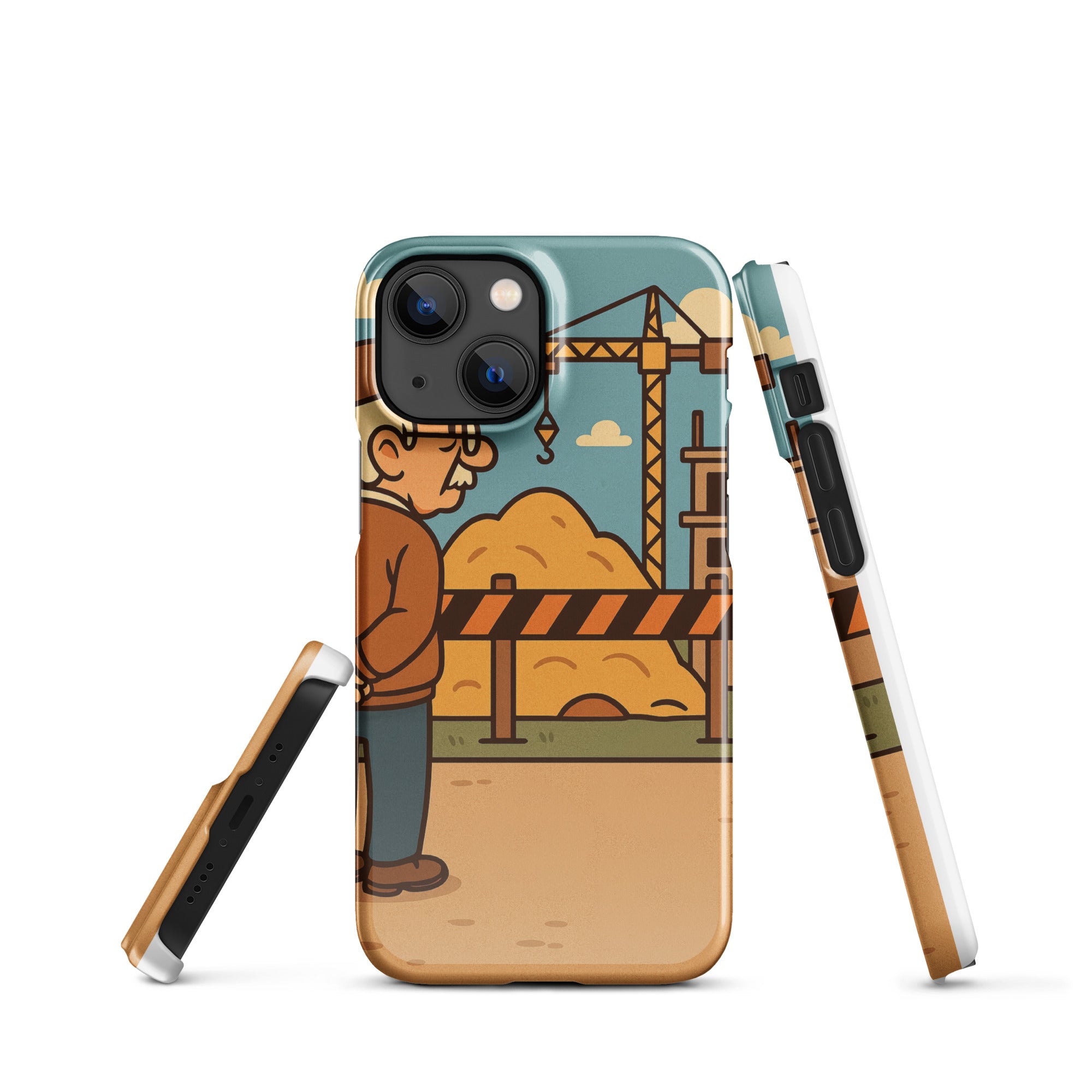 Cover iPhone Resistente – Compatibile con Ricarica Wireless – Design Umarel-Biiply