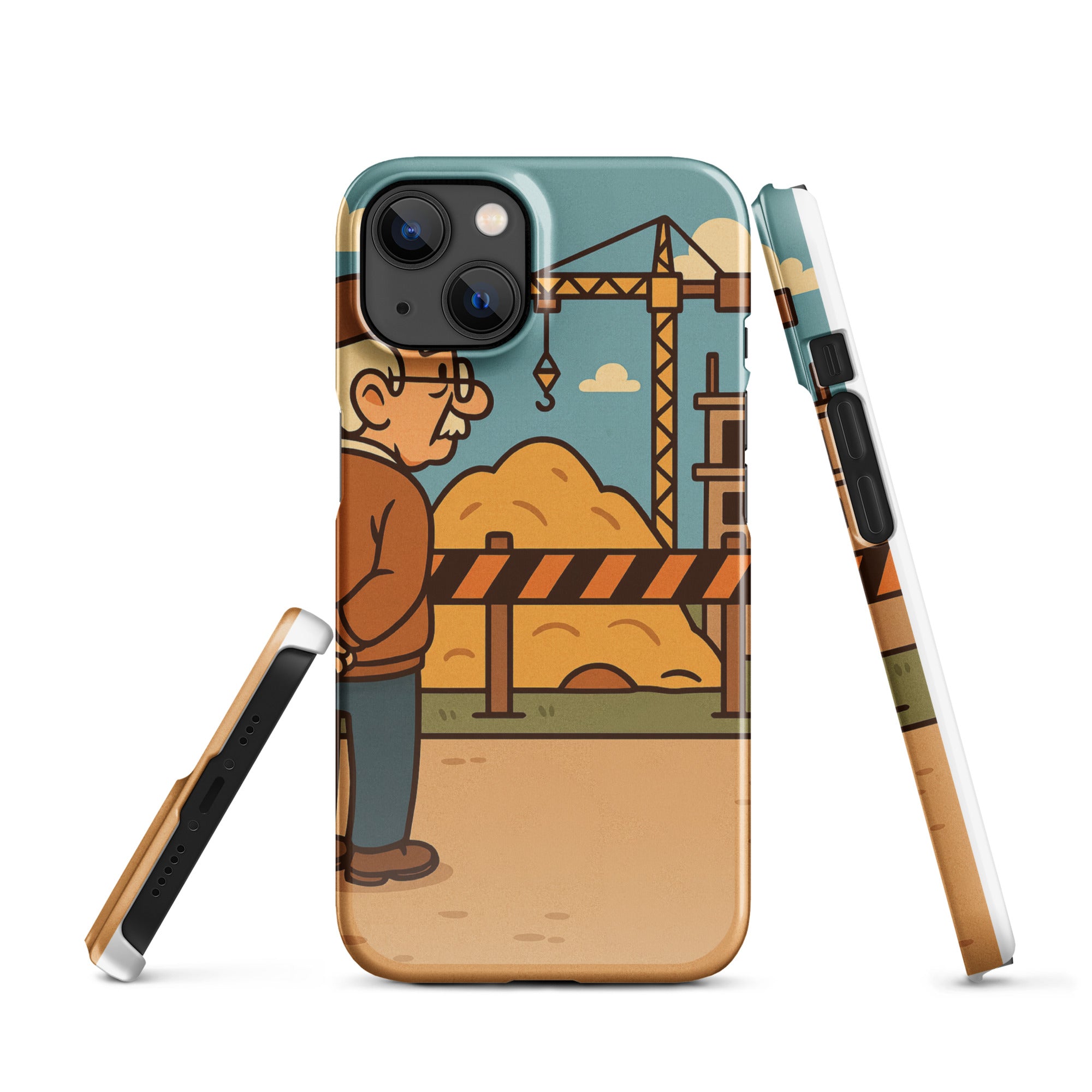 Cover iPhone Resistente – Compatibile con Ricarica Wireless – Design Umarel-Biiply