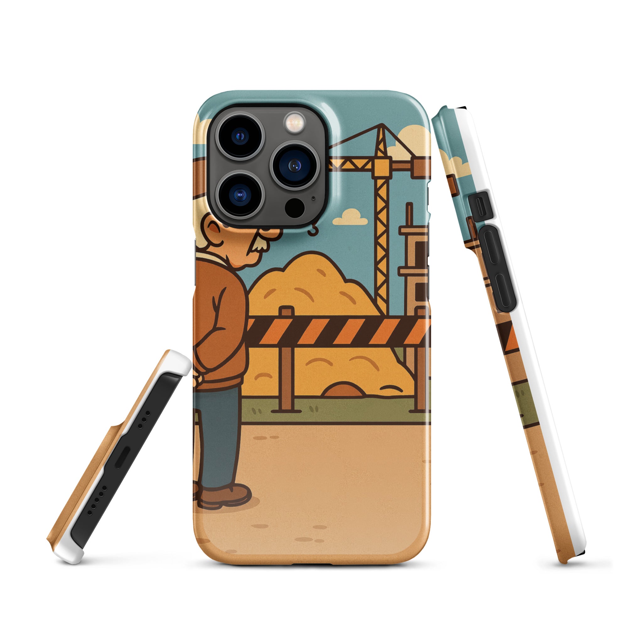 Cover iPhone Resistente – Compatibile con Ricarica Wireless – Design Umarel-Biiply